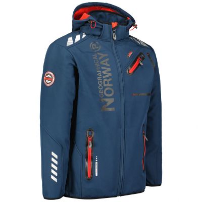 3. Geographical Norway Softshell ROYAUTE DB NAVY RED MEN 068 (WY2001H/GN/Navy / Red)