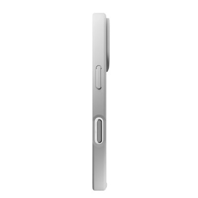 6. Puro Gradient MagSafe Silicone Case for iPhone 16 Pro - Silver