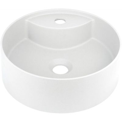 Granite countertop washbasin with space for a tap