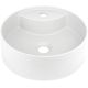 Granite countertop washbasin with space for a tap