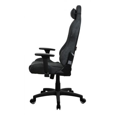 4. Arozzi Torretta SoftFabric Gaming Chair -Dark Gray