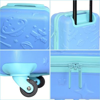 9. PROWORLD KID CABIN SUITCASE 18 INCH - BLUE (COSMO)
