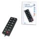 3. LogiLink UA0126 USB 2.0 Hubs and Concentrators 480 Mbit/s Black