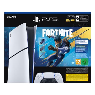 3. Sony PlayStation 5 Digital Edition - Fortnite Flowering Chaos Bundle 825 GB Wi-Fi Black, White