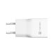 5. NATEC RIBERA GAN SLIM WALL CHARGER USB-A USB-C 20W WHITE