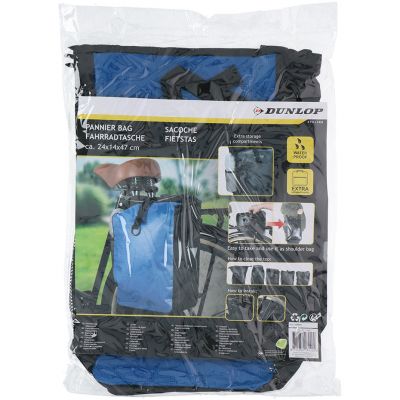 4. Dunlop pannier bike rack bag 2068679
