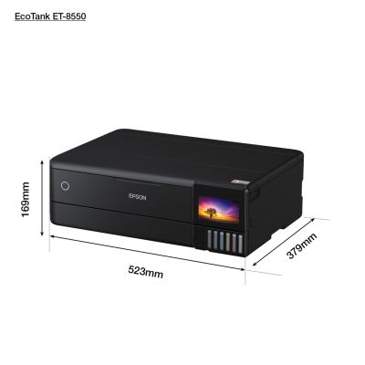 21. Epson EcoTank ET-8550 A3 Inkjet Multifunction Printer 5760 x 1440 DPI 32 ppm Wi-Fi