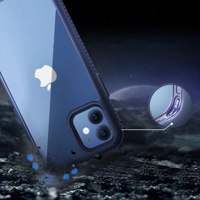 10. Joyroom Frigate Series durable hard case for iPhone 12 Pro Max blue (JR-BP772)