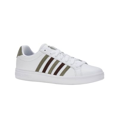 2. K-Swiss COURT TIEBREAK men's sneakers smooth leather (07011-983-M)
