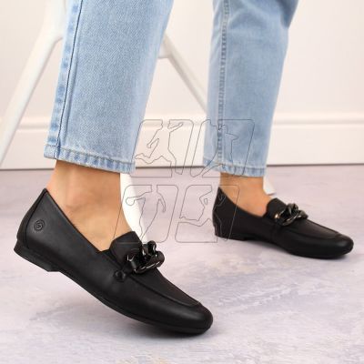 5. Comfortable leather shoes with a chain Remonte W RKR645, black