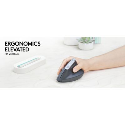 7. Logitech MX 910-005448 Mouse (Optical; 4000 DPI; Black)