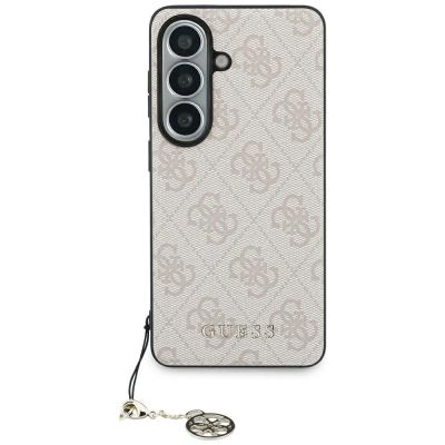 8. Guess 4G Classic Logo Charm MagSafe Case for Samsung Galaxy S26 - Pink