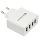 2. EVERACTIVE 4XUSB 5A WALL CHARGER - WHITE SC-400