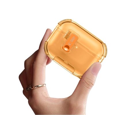 7. Tech-Protect Bounce Pro Case for AirPods Pro 3 - Clear