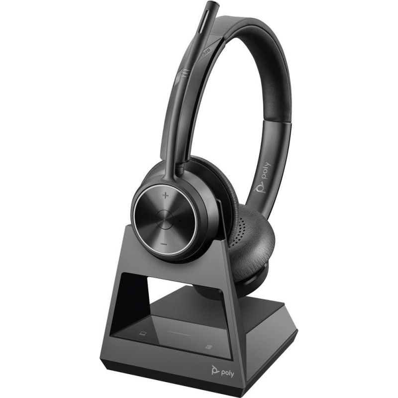 4. POLY Savi 7320 Office Stereo DECT Headset 1880–1900 MHz