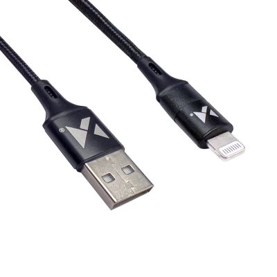 3. Wozinsky cable USB - Lightning 2,4A 1m black (WUC-L1B)