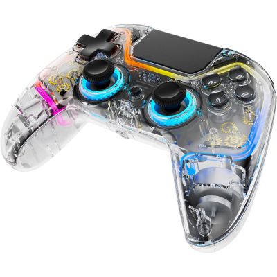 11. Deltaco Gaming GAM-169-T Game Controller Transparent Bluetooth/USB Gamepad Android, Nintendo Switch, PC, PlayStation 4, iOS