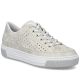 Women's comfortable, soft, beige openwork shoes Rieker L8849-60