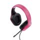 12. TRUST GXT415P ZIROX HEADSET - PINK 24992