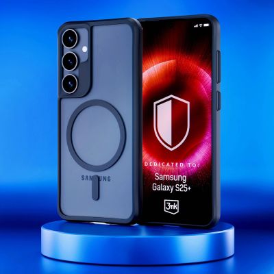 11. 3mk Satin Armor MagCase for Samsung Galaxy S25+ - Transparent