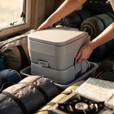 14. CAMRY CR 1035 portable toilet