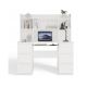 4. KUBA DESK SET + WHITE EXTENSION