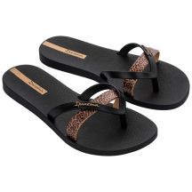 Ipanema Kirei women's flip-flops, fashionable and comfortable, black for the beach