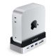 3. Orico MiniDock 10-in-1 Docking Station with SSD Hard Drive Bay - Silver