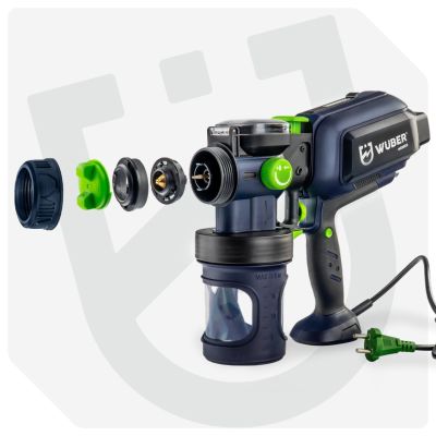 6. 550W Paint Spray Gun W02003 WUBER