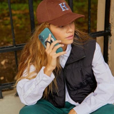 11. Spigen Nano Pop MagSafe Magnetic Ring for Phone - Gray and Black