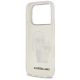 7. Karl Lagerfeld IML NFT Glitter Karl&Choupette Case for iPhone 18 Pro / 17 Pro - Transparent