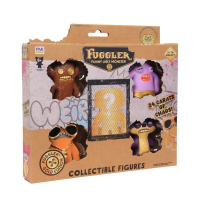 4. FUGGLER S3 GOLD EDITION FIGURES - 5 PACK DELUXE BOX (ASSORTMENT)