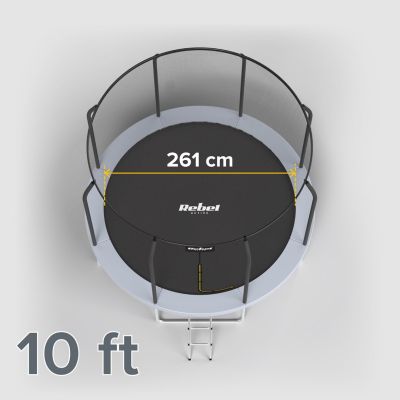 3. REBEL ACTIVE TRAMPOLINE PRO 10FT/305CM