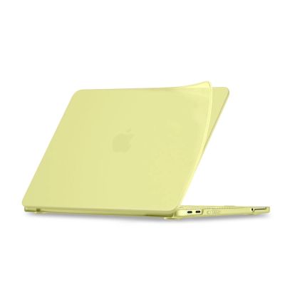 9. Tech-Protect Softshell case for MacBook Neo 13 2026 - matte yellow