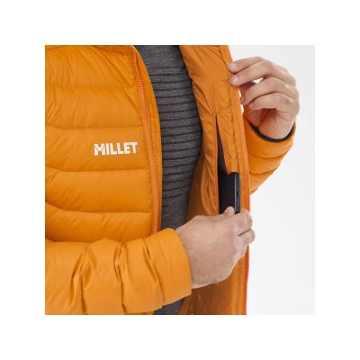 10. MILLET M Kamet Down Hoodie Jacket Orange
