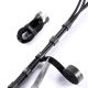 7. Baseus Rainbow Circle hook and loop Straps - Velcro tape Velcro cable organizer 3m black (ACMGT-F01)