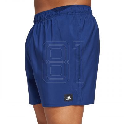 4. adidas Solid CLX Short-Length M Swim Shorts JC6638