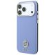 2. Guess Grained Round Strass Logo MagSafe Case for iPhone 18 Pro / 17 Pro - Blue