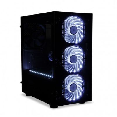 8. IBOX MINI TOWER PASSION V4 GAMING OPV4 case (Micro ATX; black)