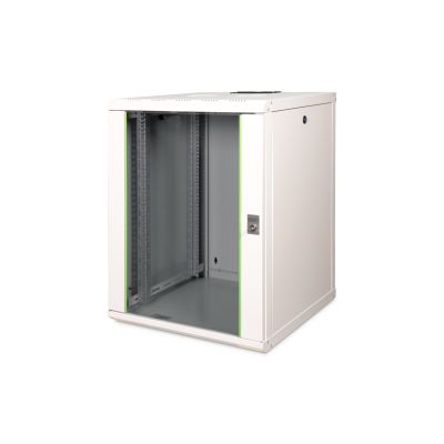 30. 19-inch 16U Digitus wall-mounted cabinet 820x600x600 mm, gray (RAL 7035)