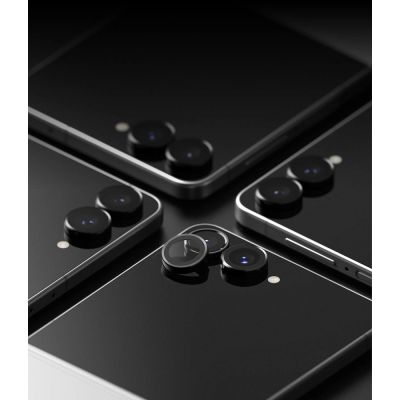 7. Ringke Camera Frame Protector 2-Pack for Samsung Galaxy Z Flip 8 - Black