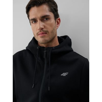 4. Men's regular hooded sweatshirt 4F 4FKAW26TSWSM3182-20S