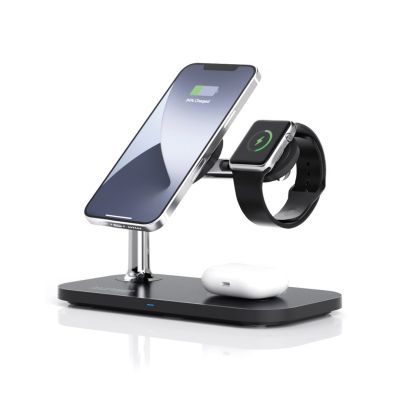 5. RealPower ChargeAIR Mag Smartphone, Smartwatch, Tablet Black USB Wireless Charging Internal