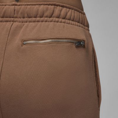 3. Air Jordan Wordmark Fleece Tracksuit Bottoms Brown - FZ3954-223
