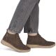 6. Rieker 50910-25 women's brown insulated ankle boots