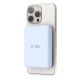 9. Tech-Protect LifeMag PB11 Powerbank with MagSafe 10000mAh 15W USB-C port - blue + USB-C cable