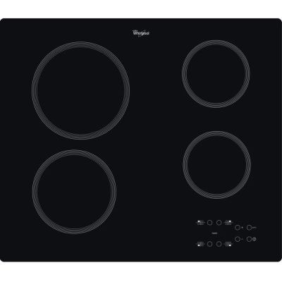 Whirlpool AKT 801 NE Ceramic Hob (4 cooking zones; black)