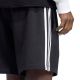5. Men's adidas Essentials 3-Stripes French Terry Shorts Black KY6545