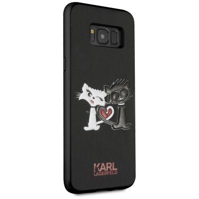5. Karl Lagerfeld Choupette In Love Case for Samsung Galaxy S8 Plus - Black
