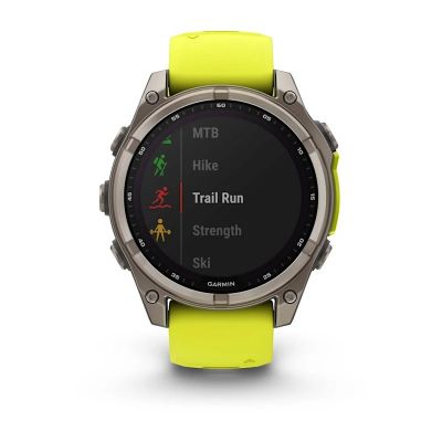 7. Garmin Fenix 8 Solar Sapphire Yellow Watch